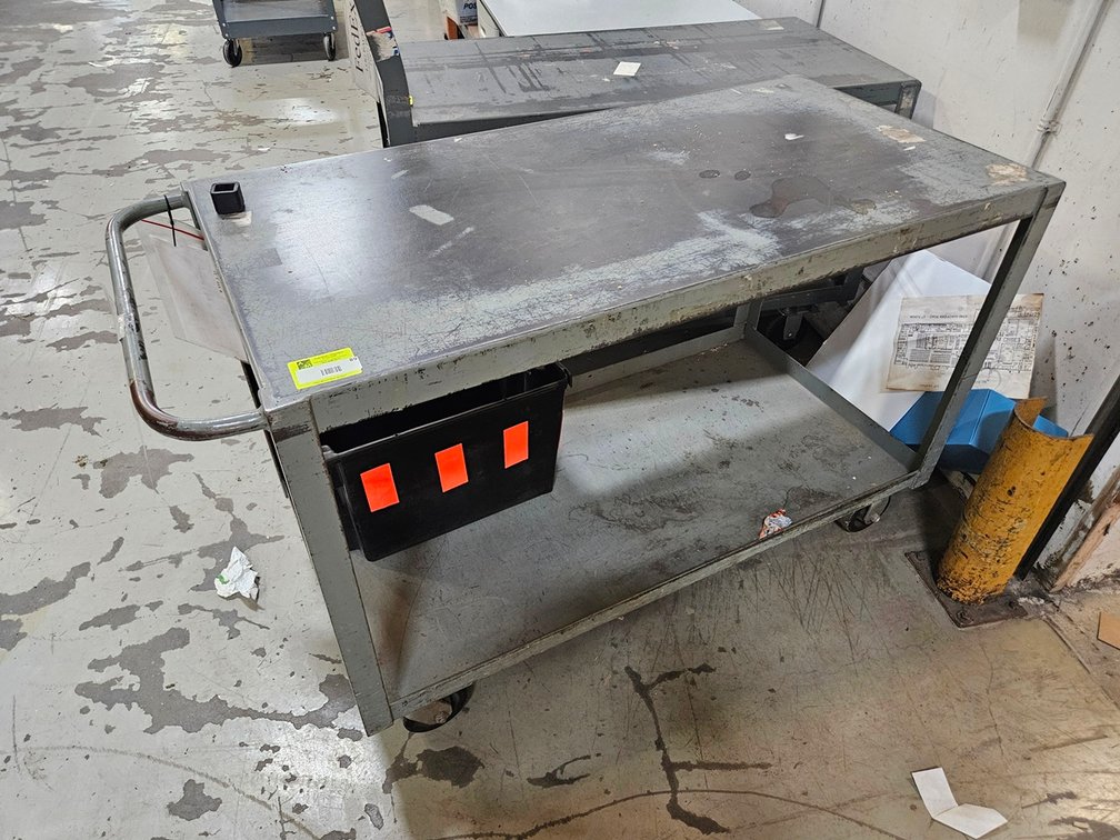 Metal Shop Cart, 48"x24"