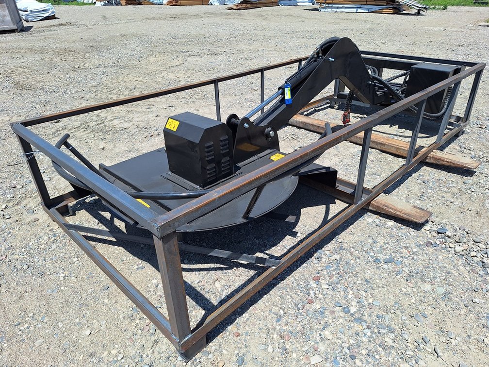 2025 Topcat Skid Steer Front Mount Cutter, Model BDRC, Serial BDRC25051002E, 77" Working Width, Unused