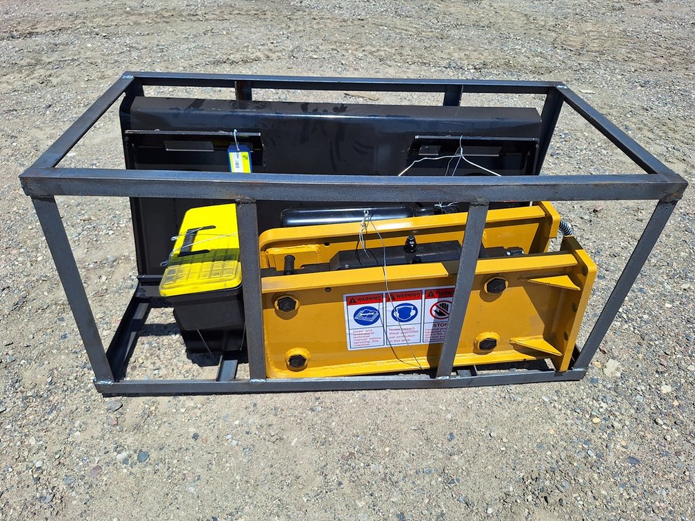 2025 CFG Skid Steer Breaker, Model SSHH680, Serial SSHH68025043001E, Fits Skid Steer Loader, Top Type, Unused