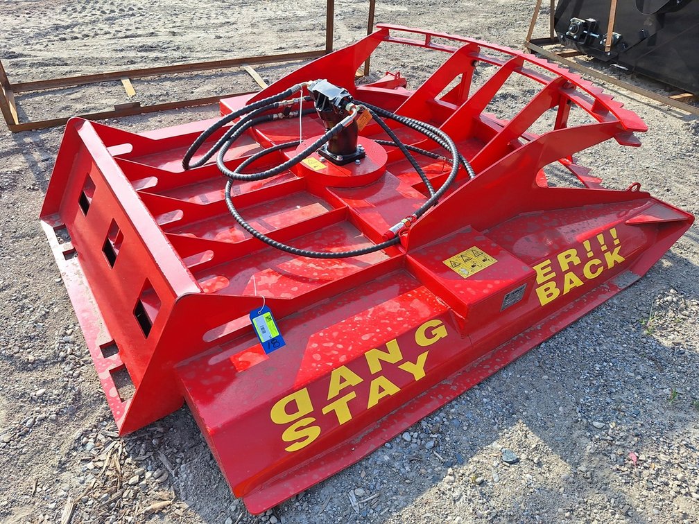 2025 Topcat Skid Steer Heavy Duty Brush Cutter, Model HDRC, Serial HDRC25051001E, 77" Working Width, Unused