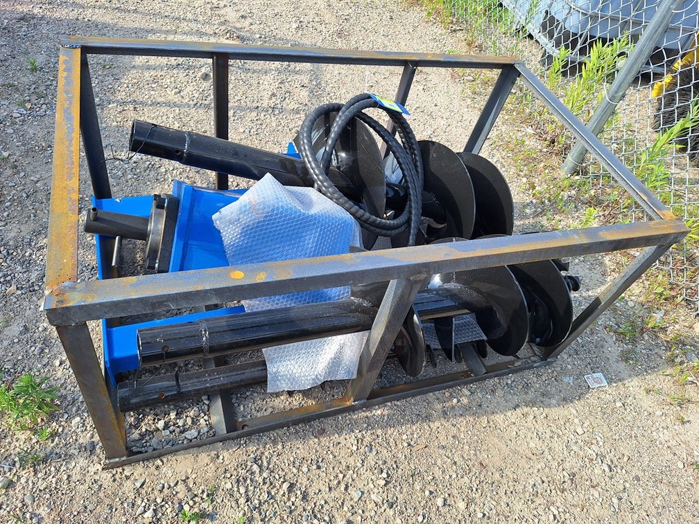 2025 CFG Skid Steer Auger, 6", 12" and 14" Augers, Model SSECAG-Y, Serial SSECAG-Y25051004E, Unused