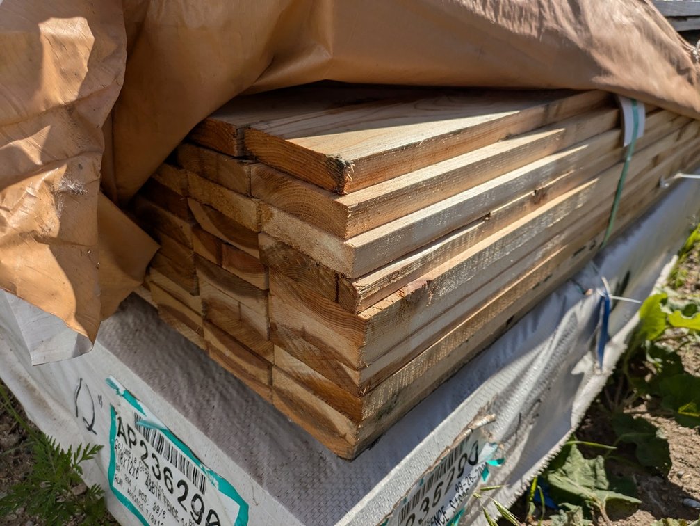 Cedar Fence Boards, 120 - 6' 1x4's