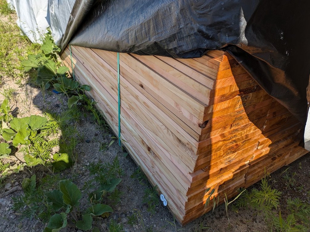 Cedar Fence Boards, 468 - 6' 1x4's