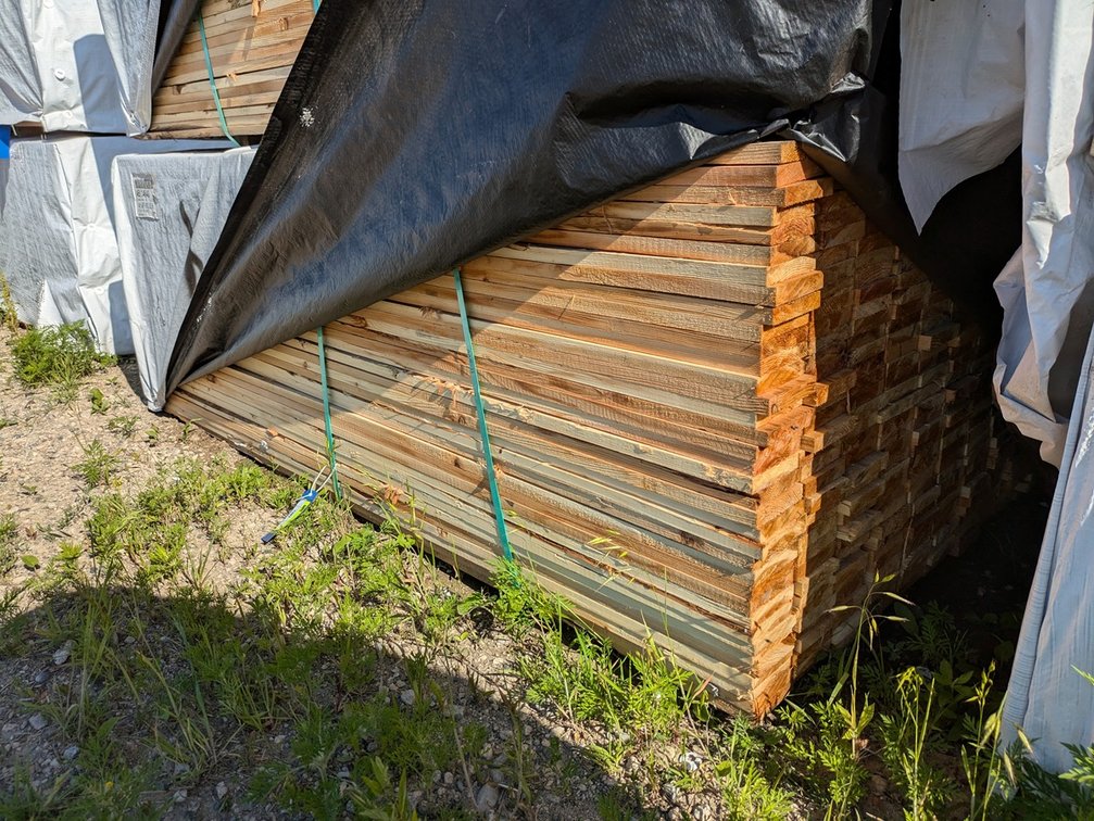 Cedar Fence Boards, 468 - 6' 1x4's