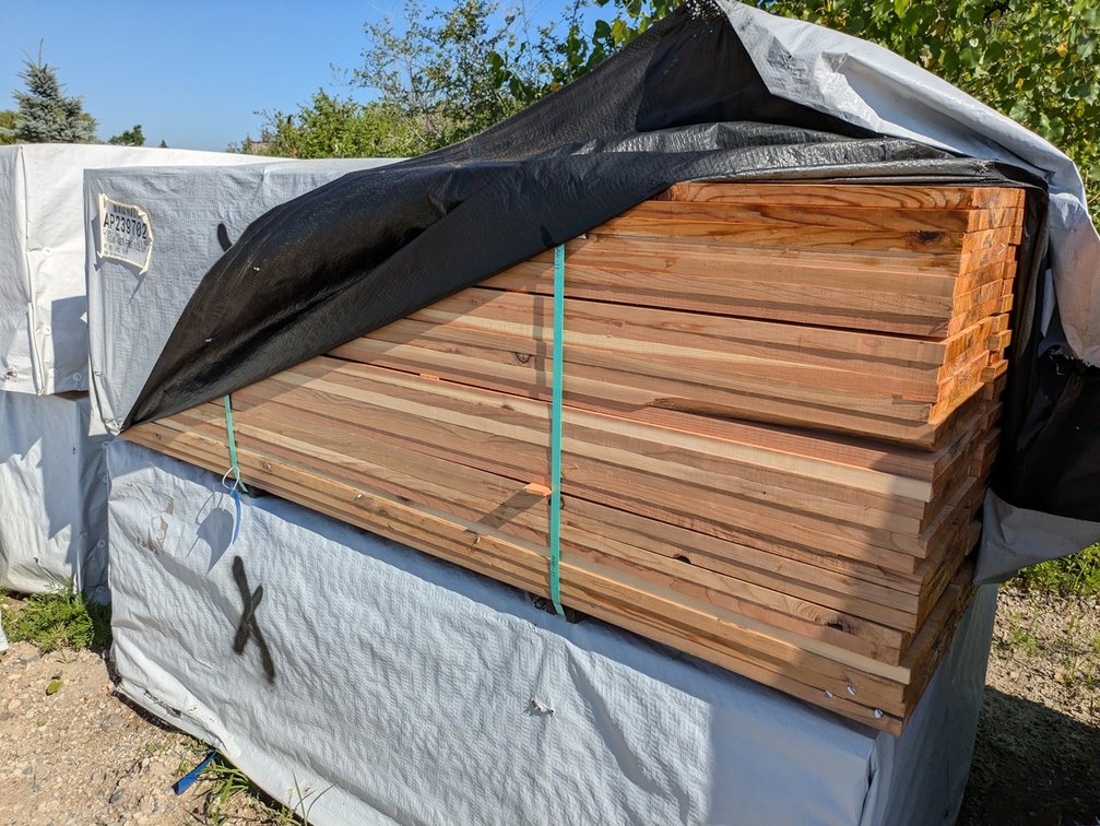 Cedar Fence Boards, 112 - 6' 1x12's