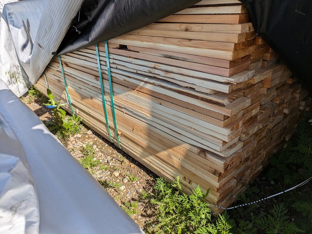 Cedar Fence Boards, 468 - 6' 1x4's
