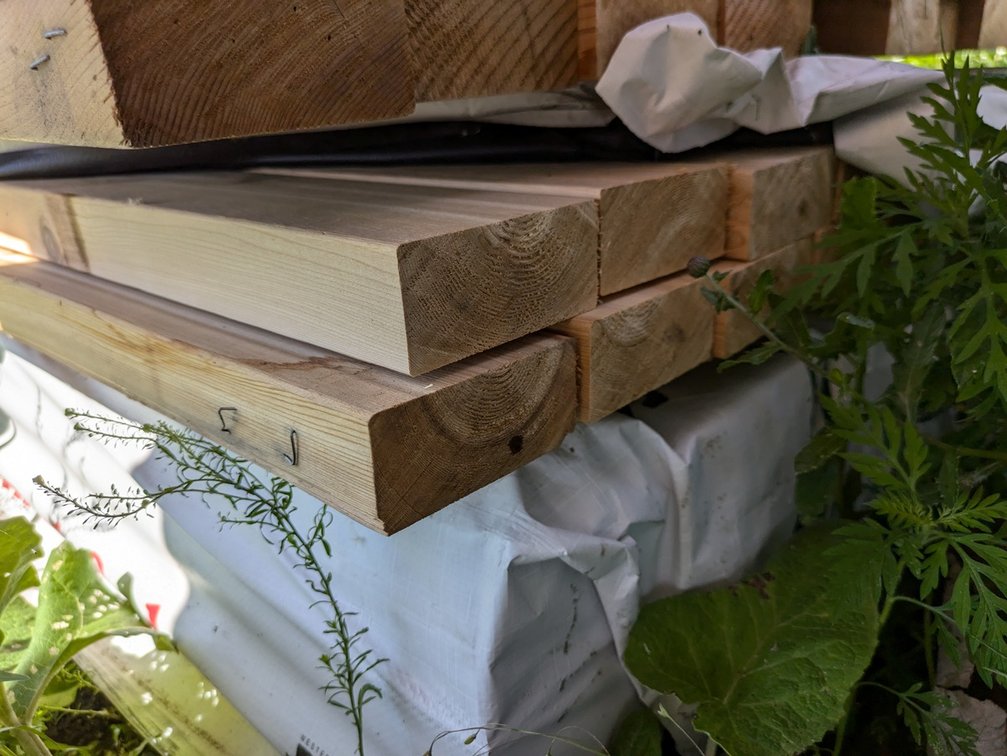 Western Red Cedar, Utility S4S, Kiln Dried, 2 x 4, 144 Linear Feet, 6' Lengths