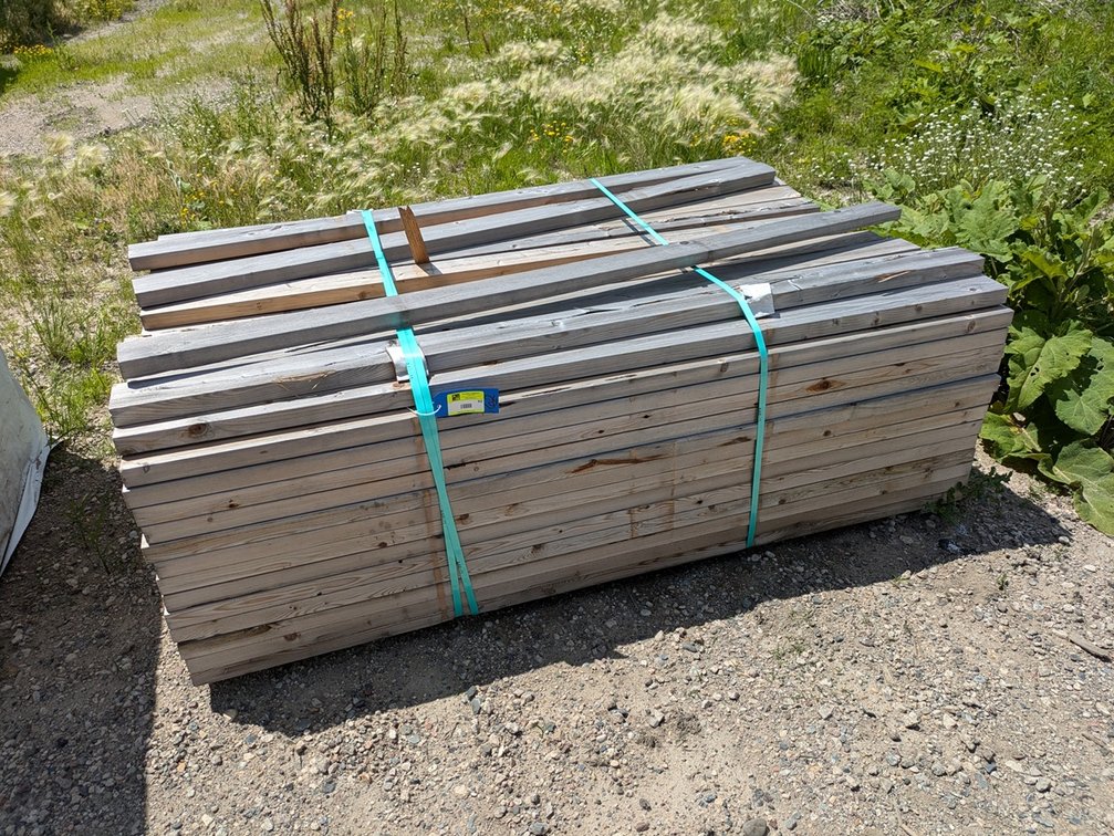 2x4's, 6' Lengths, 1098 Linear Feet