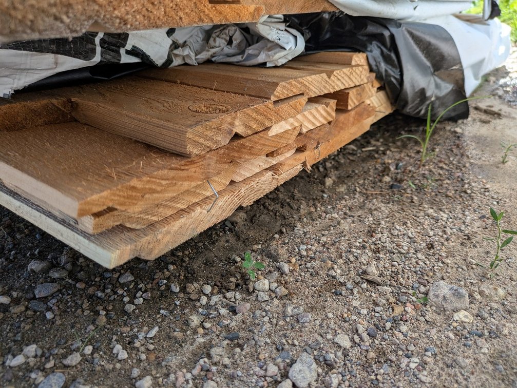 Western Red Cedar, Utility Channel Bandsawn, Kiln Dried, 1 x 8, 224 Linear Feet, 8' Lengths