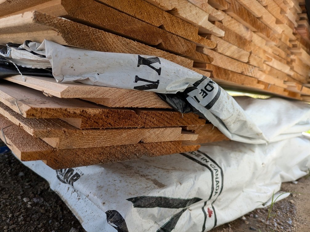 Western Red Cedar, Utility Channel, Kiln Dried, 1 x 10, 180 Linear Feet, 8' Lengths