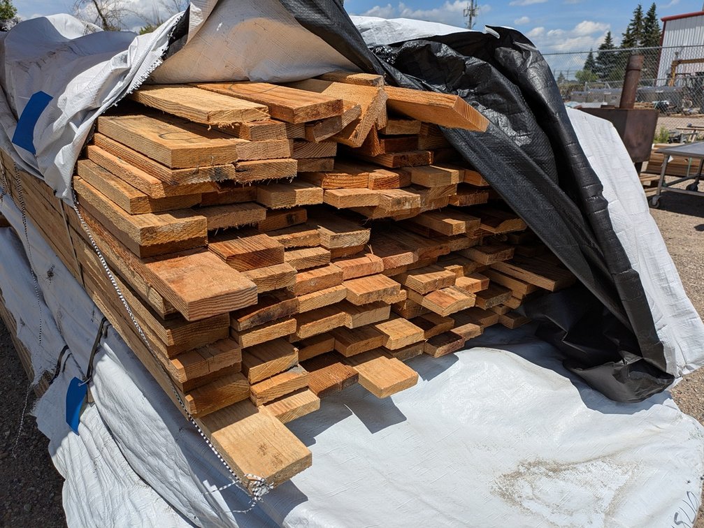 Douglas Fir, Rough, 1 x 4, 1700 Linear Feet, 6' and 8' Lengths