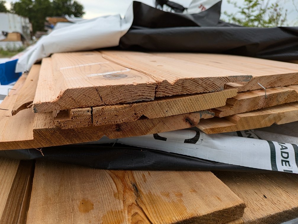 Western Red Cedar, Utility Channel, Kiln Dried, 1 x 10, 262 Linear Feet, 18' and 20' Lengths