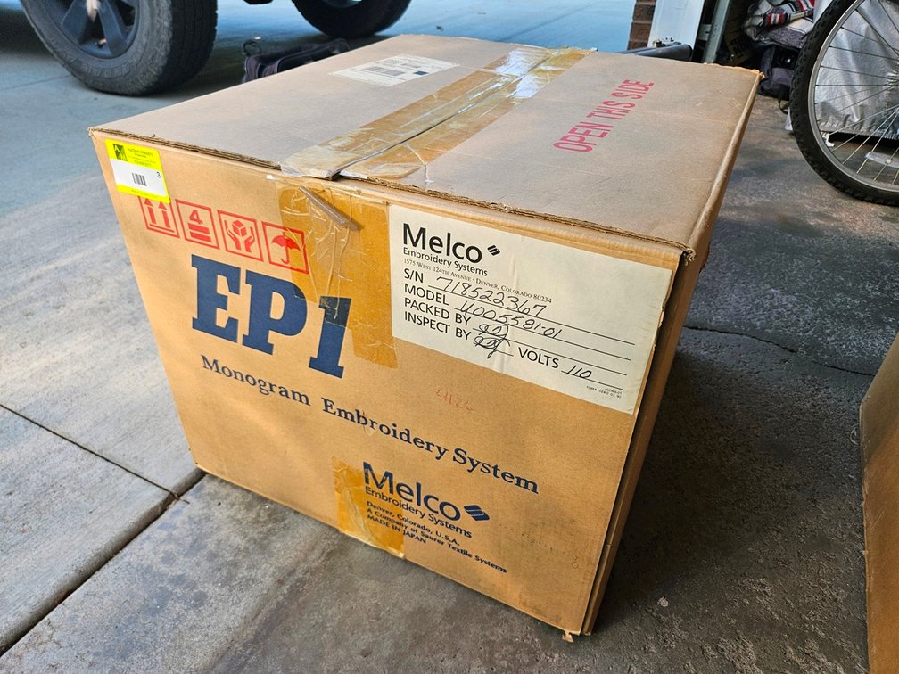 Melco Monogram Embroidery System, Model 005581-01, Serial 718522367, 110V