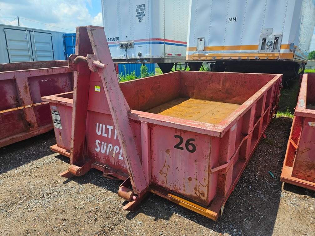 Truck Roll Off Container, 12'x93"x34"
