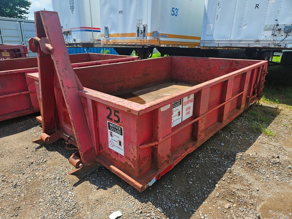 Truck Roll Off Container, 12'x93"x34"