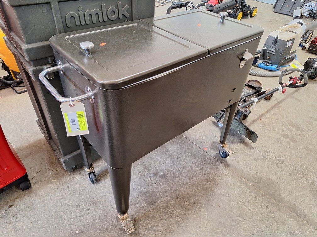 Cooler on Wheels, 45"x15.5"x30.5"