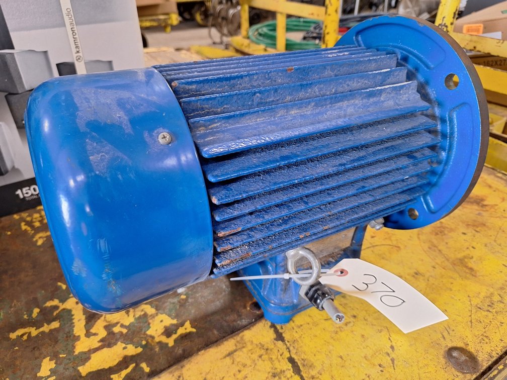 Teco-Westinghouse Electric Motor, 1 HP, 280V, 1800 RPM