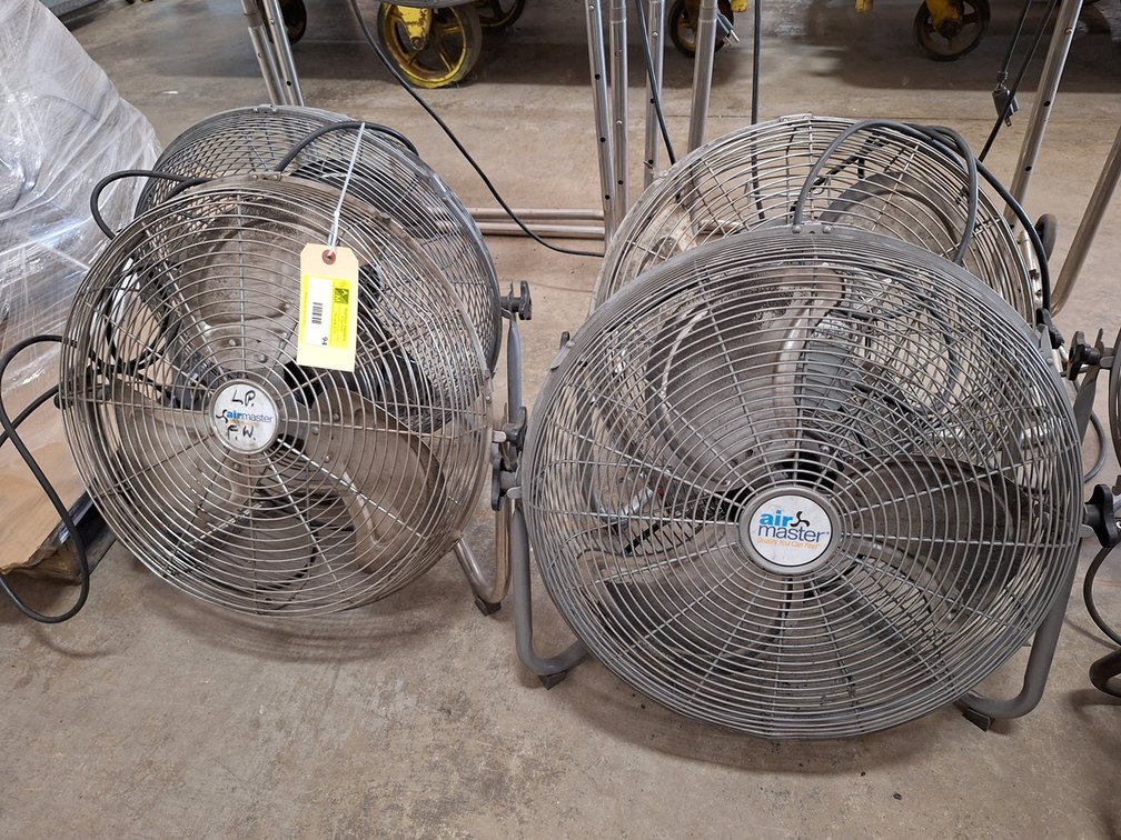 4 Air Master 18" Fans