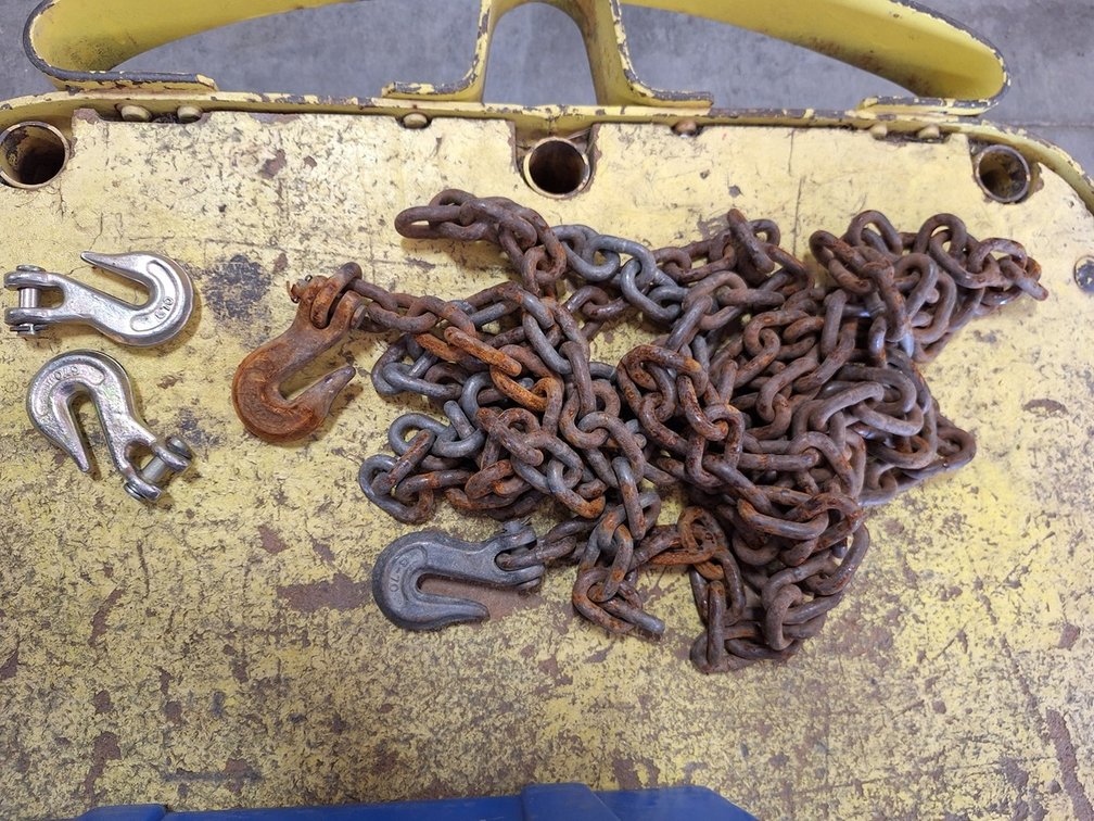 Assorted Heavy Duty Chains and Hooks