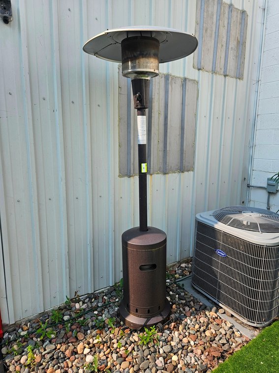 LP Patio Heater with Tank