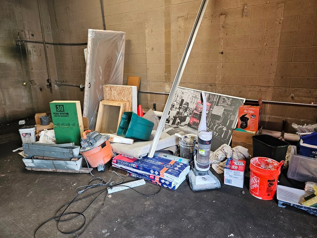 Assorted, Building Materials, Vacuums, Sawhorses and More