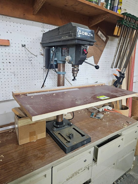 Delta Drill Press, Cat. # 11-990, Serial R9446, 1 PH