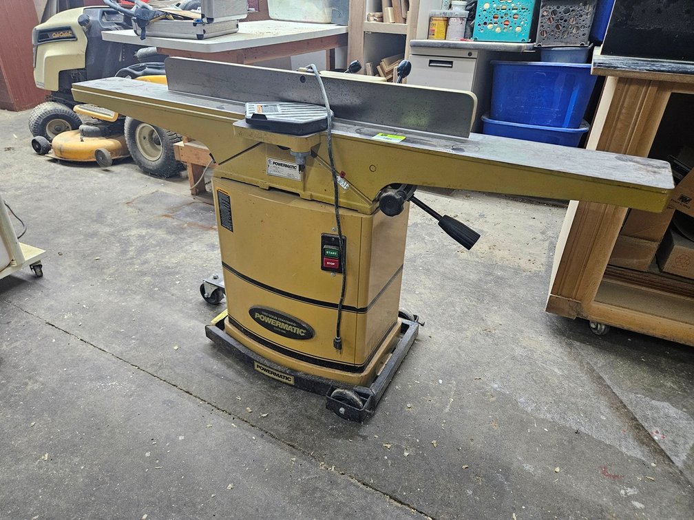 Powermatic 6" Planer, Model 54A, Serial 0080644088, 115/230V, 1 PH, Roller Base