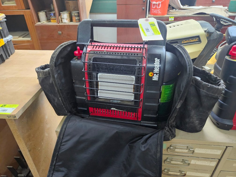 Mr. Heater Portable Buddy Propane Heater, 9,000 BTU, Model MH98X with Case