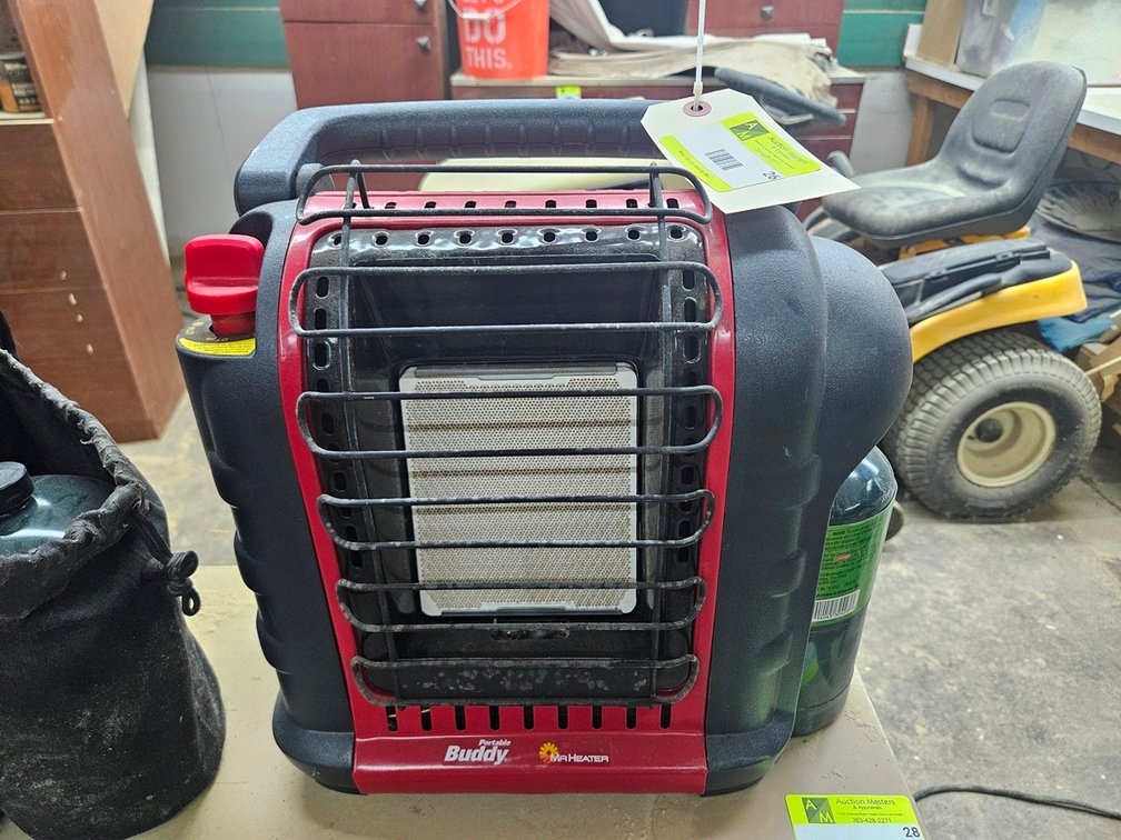 Mr. Heater Portable Buddy Propane Heater, 9,000 BTU, Model MH98X