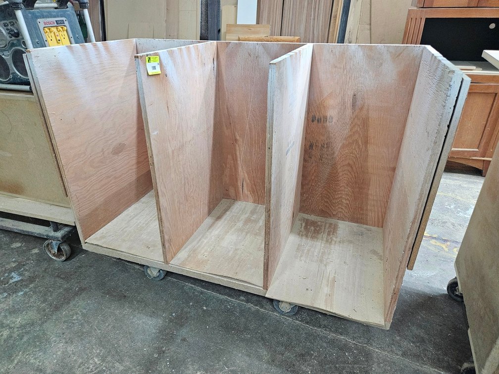 Wood Shop Cart, 49"x23"x38"