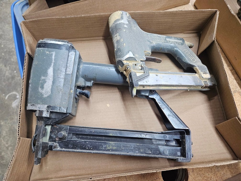 2 Assorted Senco Pneumatic Staplers