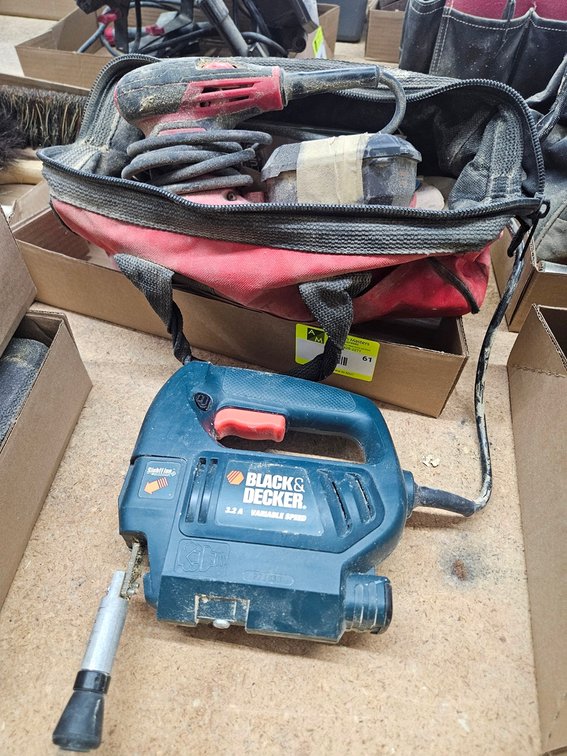 Milwaukee Disc Sander, Black & Decker Tools, Variable Speed, Model JS200