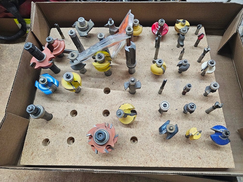 Assorted Drill Bits, More
