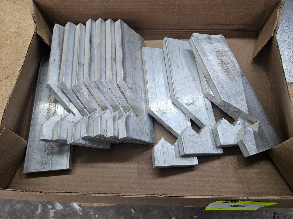 12 Aluminum Jigs