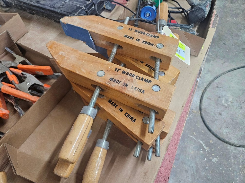 4 - 12" Wood Clamps