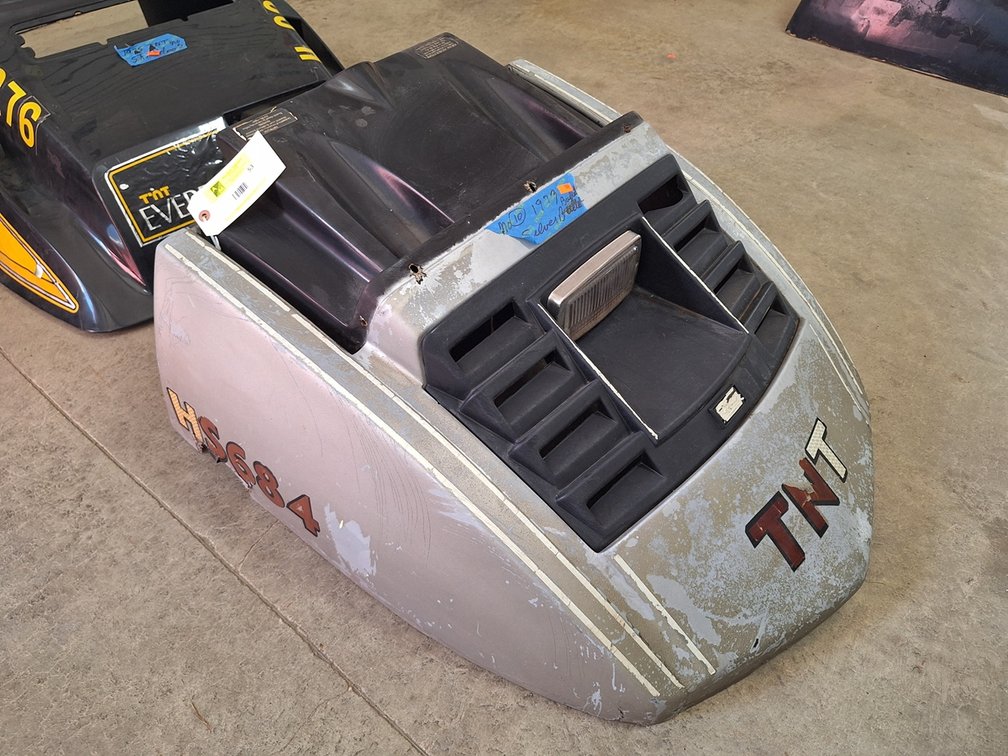 1973 Ski Doo Silver Bullet Hood