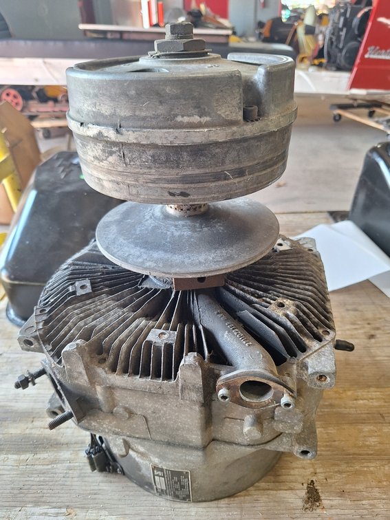 Sachs Wankle with Clutch, Stuck