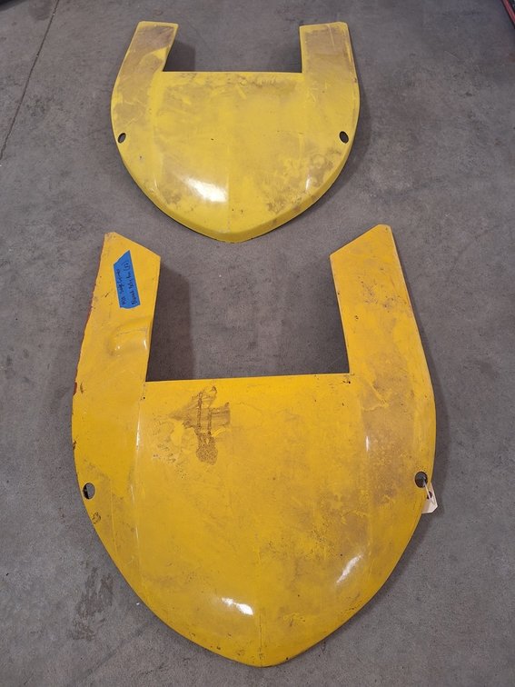 2 - 1970 Single Cylinder Blizzard Belly Pans