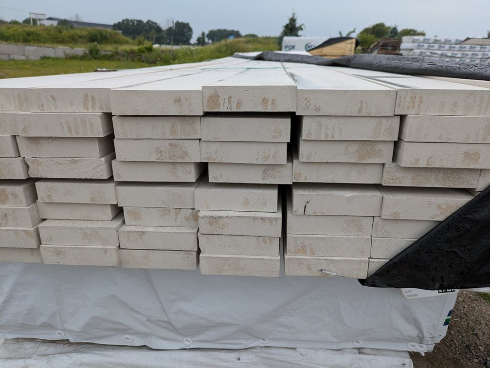 Pine Premium Primed, 2x6, Finger Joint S1S2E, 64 Pieces, 20' Long, 1280 Linear Feet