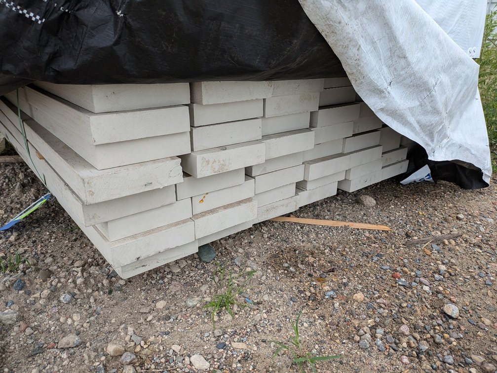 Pine Premium Primed, 2x6, Finger Joint S1S2E, 64 Pieces, 20' Long, 1280 Linear Feet