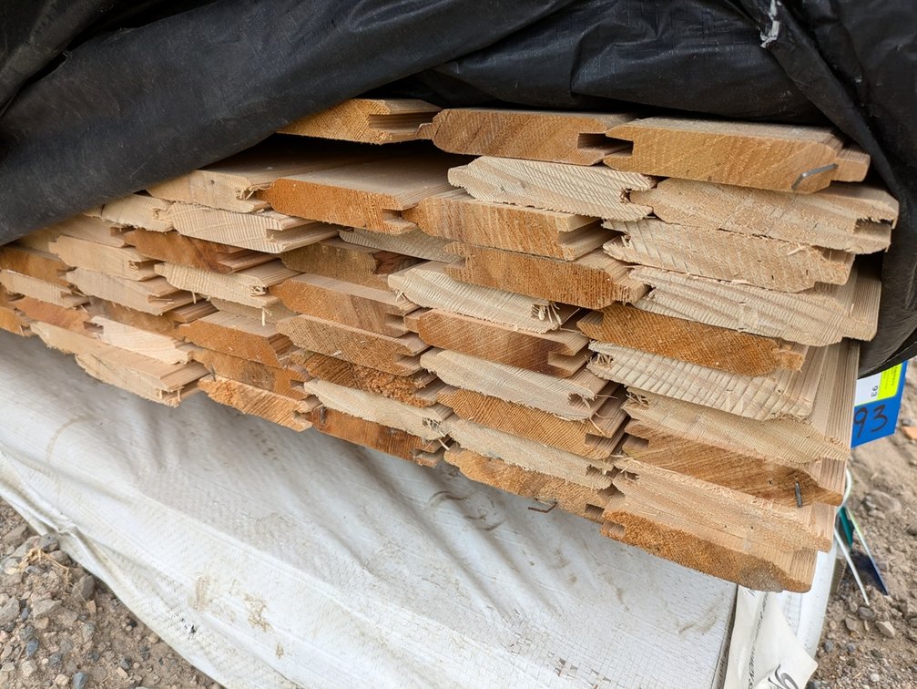 Western Red Cedar, 1x4, Outs, Shiplap, 378 Linear Feet, 98 Sq. Ft., 6' to 10' Lengths