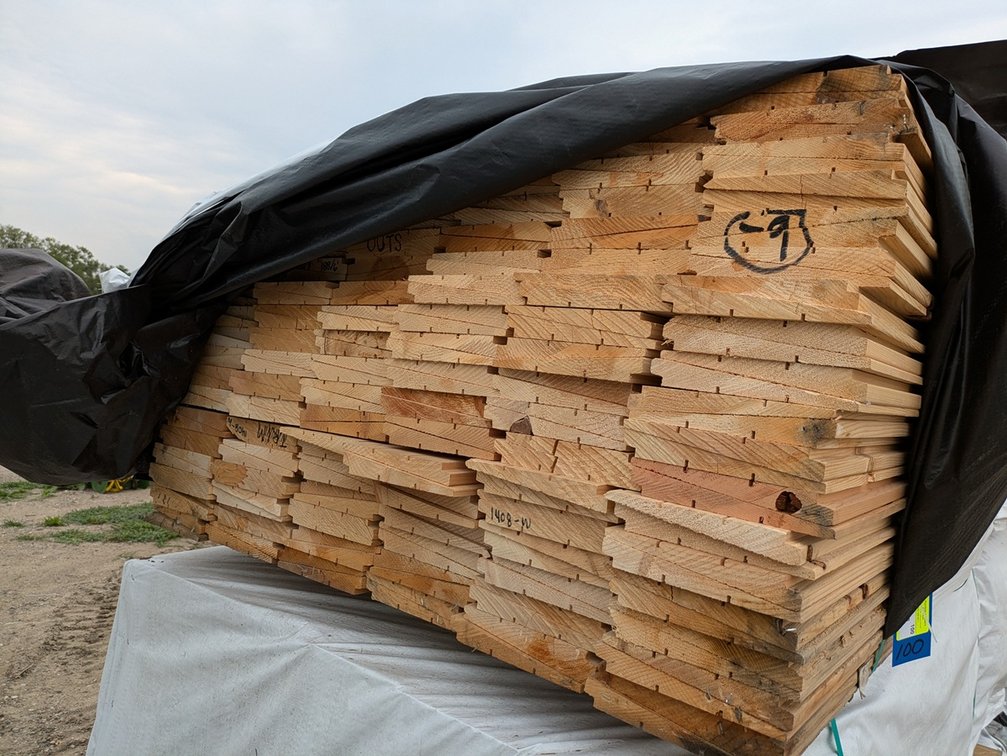 Cedar, 5/4x8, Outs, RAB Bevel, 1372 Linear Feet, 743 Sq. Ft., 6' to 10' Lengths
