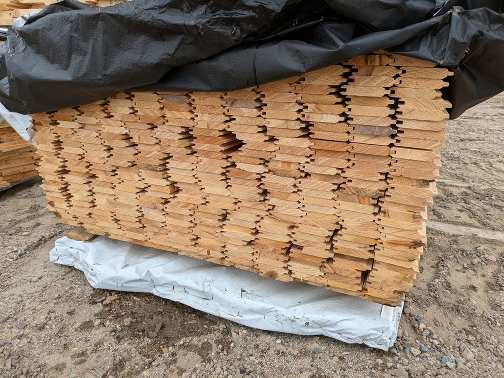 Cedar, 1x4, Outs, Tongue and Groove WP4 V Joint, 3105 Linear Feet, 808 Sq. Ft., 8' and 10' Lengths