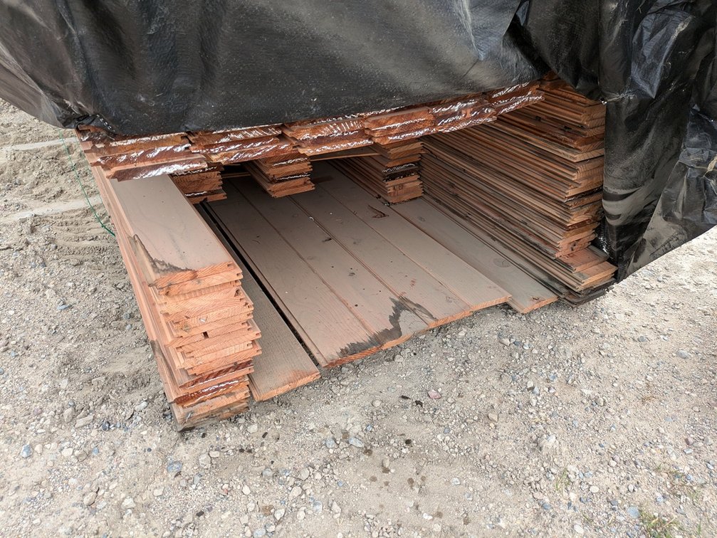 Redwood, 1x6, Cabin Grade Tongue and Groove, 2354 Linear Feet, 1005 Sq. Ft., 6' to 10' Lengths