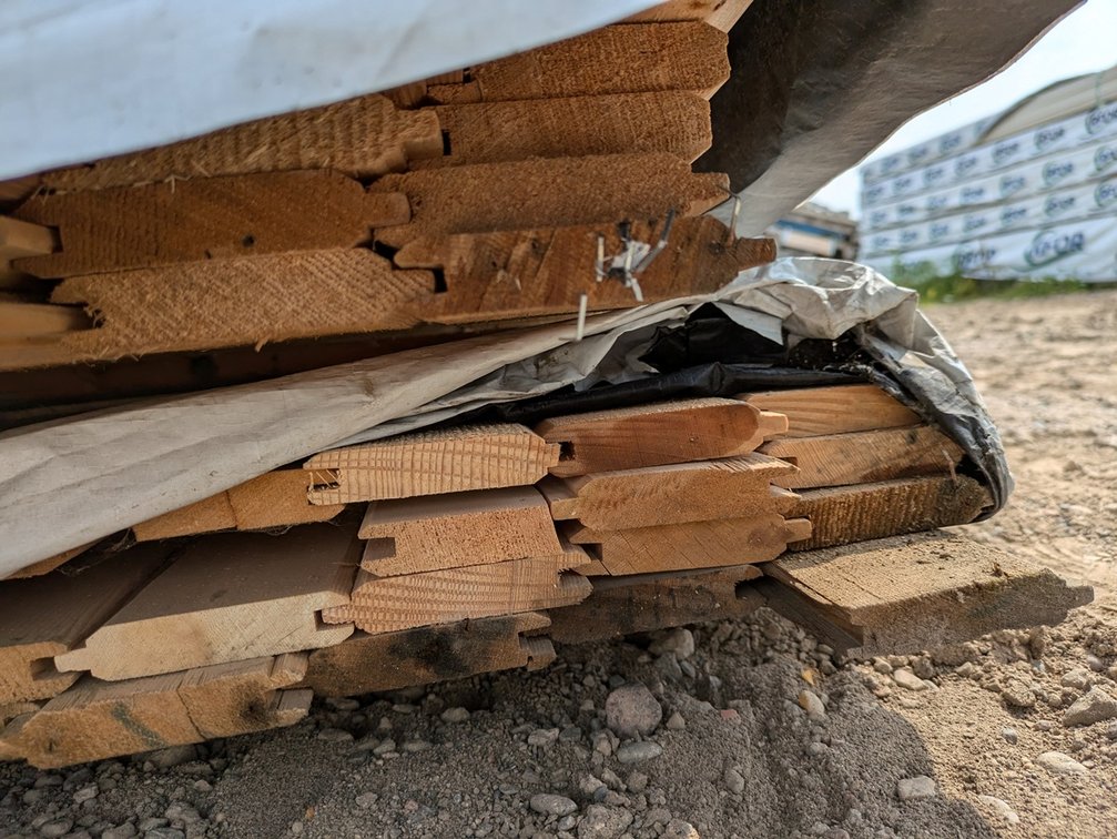 Hemlock, 1x4, Outs, Tongue and Groove V Joint, 339 Linear Feet, 88 Sq. Ft., 6' to 10' Lengths