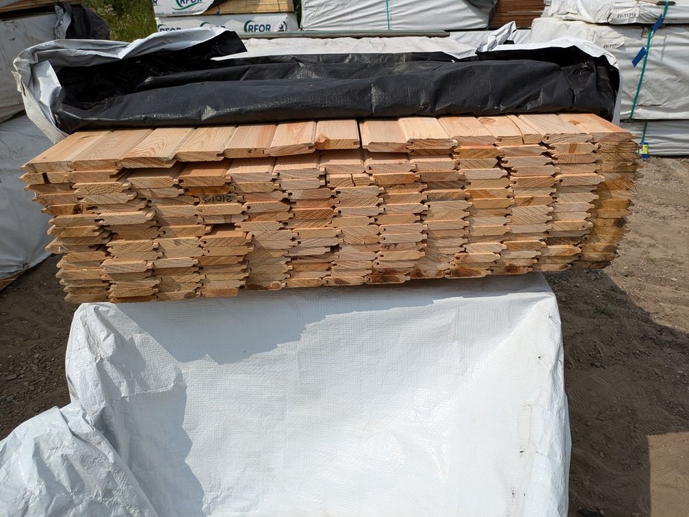 Cedar, 1x4, Outs, Tongue and Groove WP4 V Joint, 1140 Linear Feet, 296 Sq. Ft., 6' Lengths