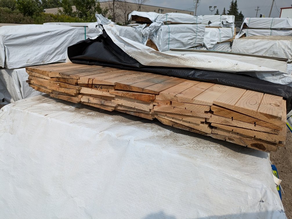 Cedar, 5/4x8, Outs, RAB Bevel, 216 Linear Feet, 117 Sq. Ft., 6' Lengths