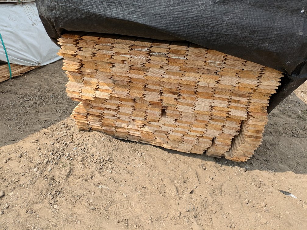 Cedar, 1x4, Outs, Tongue and Groove WP4 V Joint, 860 Linear Feet, 223 Sq. Ft., 6' Lengths