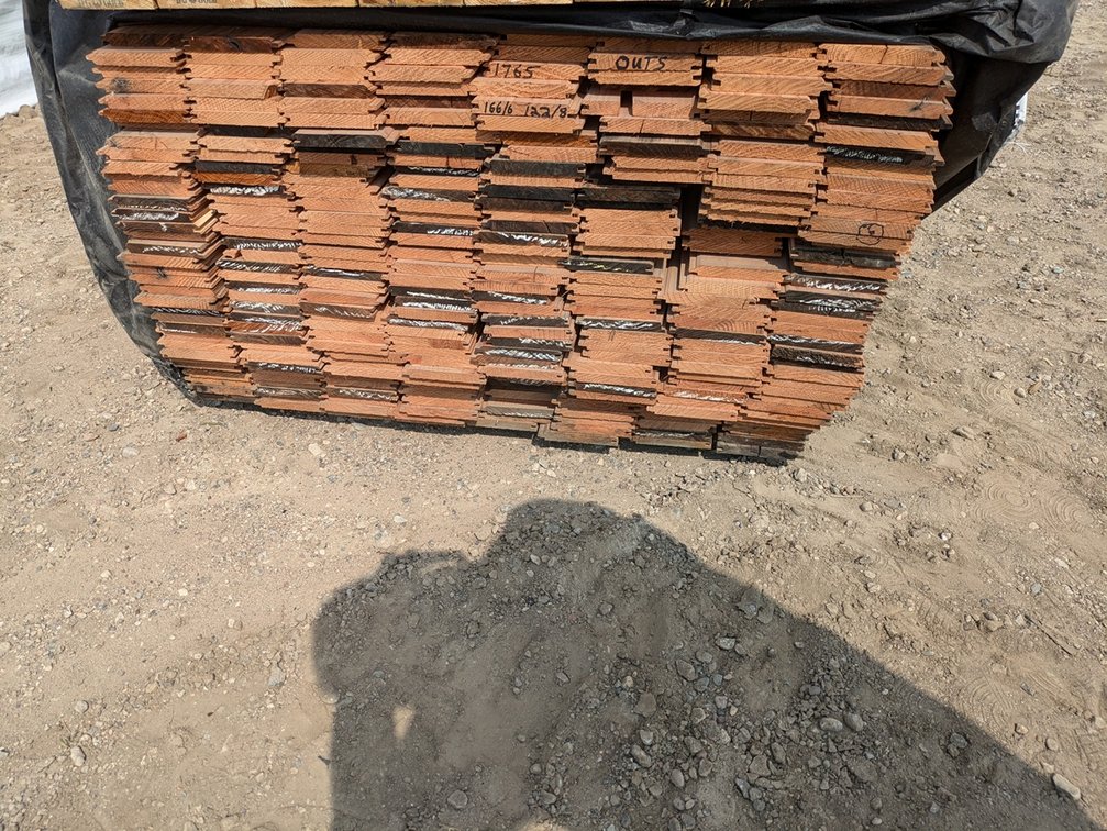 Redwood, 1x6, Cabin Grade Tongue and Groove, 1972 Linear Feet, 842 Sq. Ft., 6' and 8' Lengths