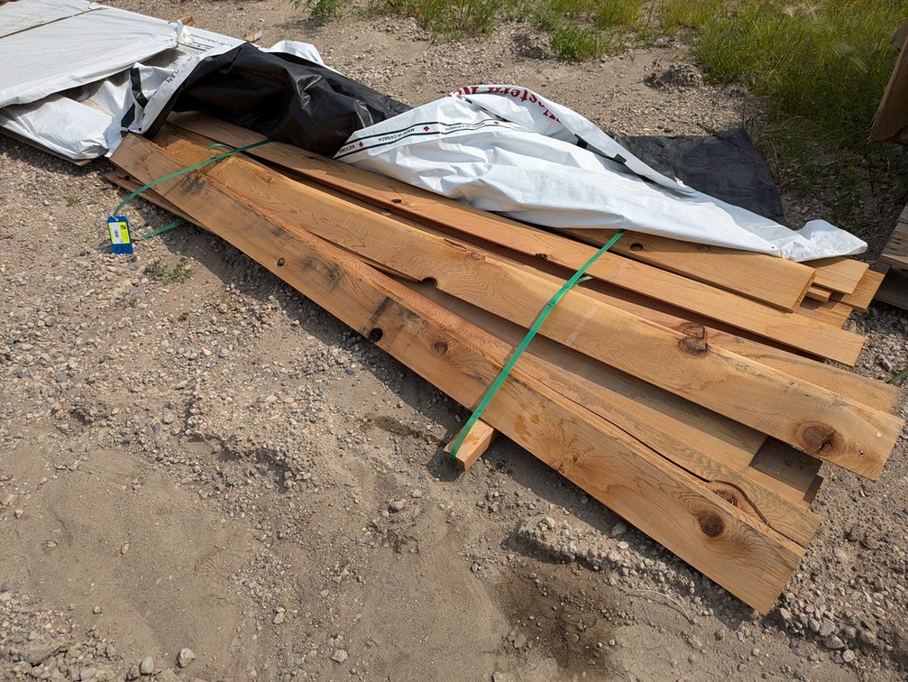 Western Red Cedar, 1x6, Utility Thick Butt Bevel, 176 Linear Feet, 8' Lengths